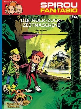 portada Spirou & Fantasio 34. Die Ruck-Zuck-Zeitmaschine: (Neuedition) (in German)