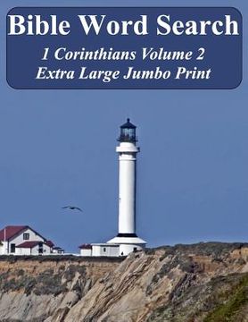portada Bible Word Search 1 Corinthians Volume 2: King James Version Extra Large Jumbo Print