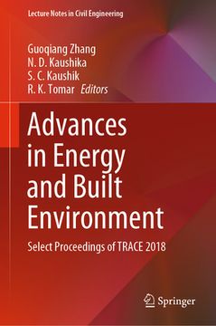 portada Advances in Energy and Built Environment: Select Proceedings of Trace 2018 (en Inglés)
