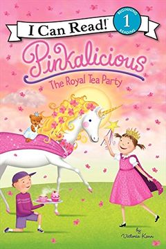 portada Pinkalicious: The Royal Tea Party (I Can Read Level 1) (en Inglés)