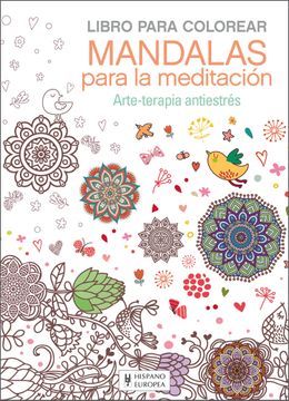 portada Mandalas Para la Meditación (Libro Para Colorear)