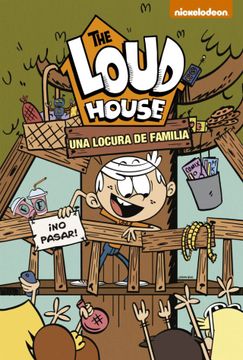 portada Una locura de familia (The Loud House. Cómic 4)