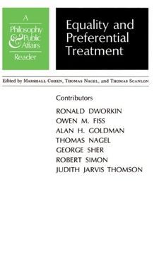 portada Equality and Preferential Treatment 