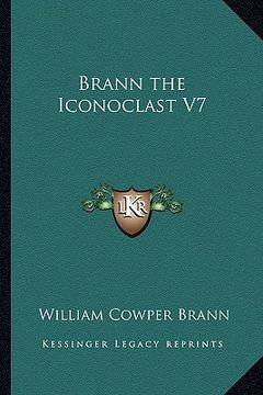 portada brann the iconoclast v7 (en Inglés)