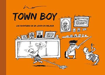 portada Town Boy: Las Aventuras de un Joven en Malasia (in Spanish)