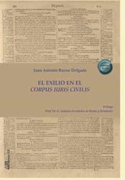 portada El Exilio en el Corpus Iuris Civilis