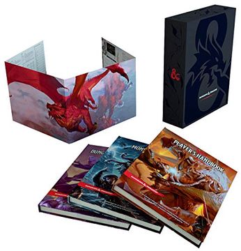 portada Dungeons & Dragons Core Ruls Gift set (Special Foil Covers Edition With Slipcase, Player's Handbook, Dungeon Master's Guide, Monster Manual, dm s 