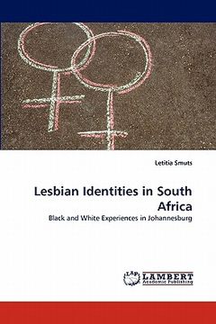 portada lesbian identities in south africa (en Inglés)