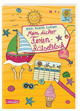 portada Mein Dicker Ferien-Rätselblock: Band 8