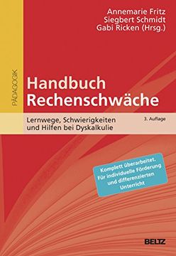 portada Handbuch Rechenschwäche (en Alemán)