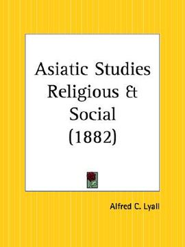 portada asiatic studies religious and social