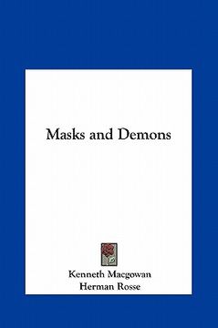 portada masks and demons (en Inglés)