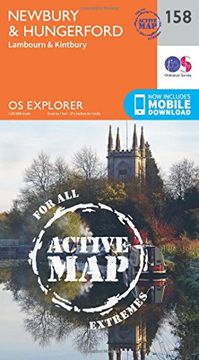 portada Newbury and Hungerford (OS Explorer Map)