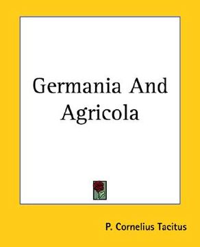 portada germania and agricola (in English)