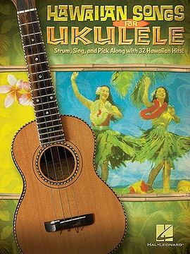 portada hawaiian songs for ukulele (en Inglés)