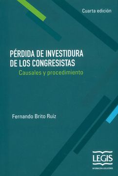 portada Pérdida de Investidura de los Congresistas