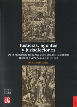 portada Justicias, Agentes y Jurisdicciones (in Spanish)