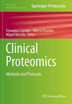 portada Clinical Proteomics: Methods and Protocols (Methods in Molecular Biology) (en Inglés)
