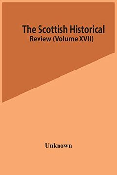 portada The Scottish Historical Review (Volume Xvii) 