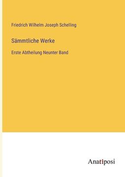 portada Sämmtliche Werke: Erste Abtheilung Neunter Band (in German)