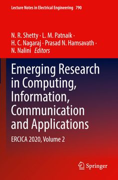 portada Emerging Research in Computing, Information, Communication and Applications: Ercica 2020, Volume 2 