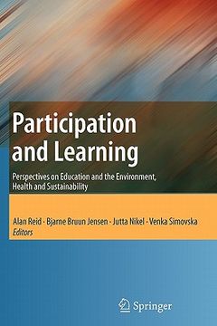 portada participation and learning: perspectives on education and the environment, health and sustainability (en Inglés)