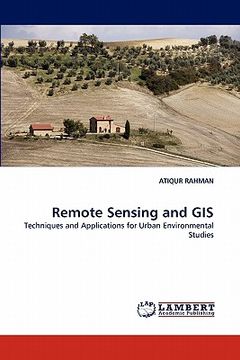 portada remote sensing and gis (en Inglés)