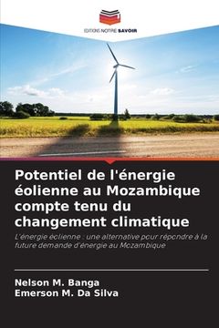 portada Potentiel de l'énergie éolienne au Mozambique compte tenu du changement climatique (in French)