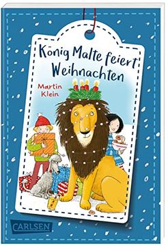 portada König Malte Feiert Weihnachten: Witzige Tiergeschichte zu Weihnachten für Kinder ab 6 (in German)