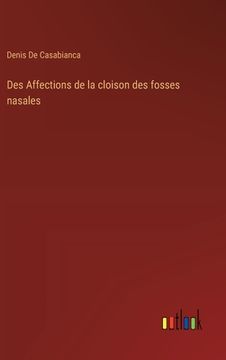portada Des Affections de la cloison des fosses nasales (en Francés)