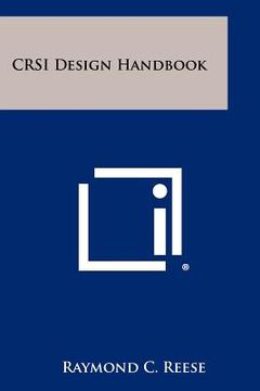 portada crsi design handbook (en Inglés)