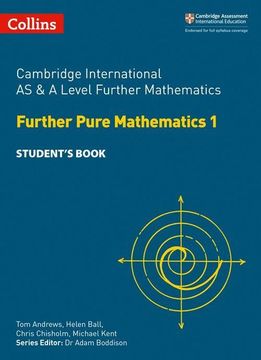 portada Cambridge International as and a Level Further Mathematics Further Pure Mathematics 1 Student Book (Cambridge International Examinations) (in English)