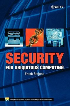 portada security for ubiquitous computing (en Inglés)