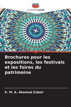 portada Brochures pour les expositions, les festivals et les foires du patrimoine (en Francés)