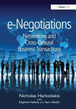 portada E-Negotiations: Networking and Cross-Cultural Business Transactions (en Inglés)