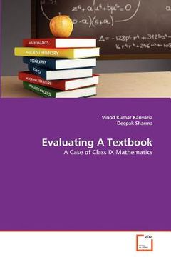 portada evaluating a textbook