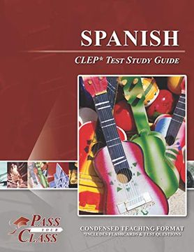 portada Spanish Clep Test Study Guide (en Inglés)