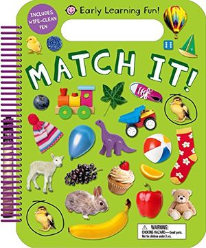 portada Early Learning Fun: Match It! (Wipe-Clean)