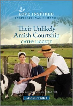 portada Their Unlikely Amish Courtship: An Uplifting Inspirational Romance (en Inglés)
