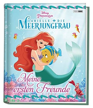 portada Disney Prinzessin: Arielle die Meerjungfrau: Meine Ersten Freunde: Kindergartenfreundebuch (en Alemán)