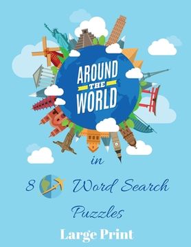 portada Around the World In 80 Word Search Puzzles