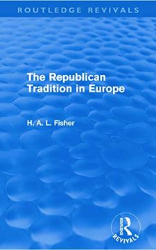 portada The Republican Tradition in Europe (en Inglés)