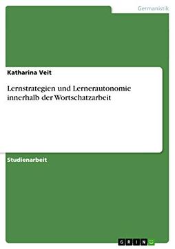 portada Lernstrategien und Lernerautonomie Innerhalb der Wortschatzarbeit (en Alemán)