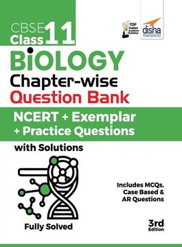 portada Cbse Class 11 Biology Chapter-Wise Question Bank - Ncert + Exemplar + Practice Questions With Solutions - 3rd Edition (en Inglés)