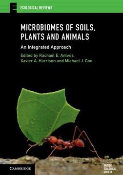 portada Microbiomes of Soils, Plants and Animals: An Integrated Approach (Ecological Reviews) (in English)