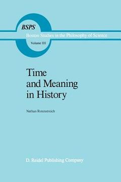portada Time and Meaning in History (en Inglés)