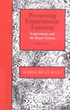 portada Promoting Experimental Learning Paperback: Experiment and the Royal Society, 1660-1727 (in English)