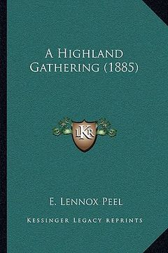 portada a highland gathering (1885) (en Inglés)