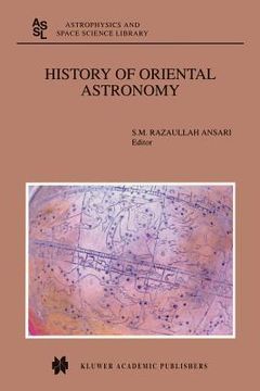 portada history of oriental astronomy (en Inglés)