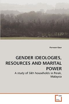 portada gender ideologies, resources and marital power (en Inglés)